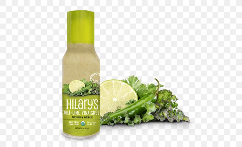 Hilary's Chili Lime SALAD Dressing 236 ML Vinaigrette Chili Con Carne Hilary's Chili Lime SALAD Dressing 236 ML, PNG, 500x500px, Lime, Chili Con Carne, Chili Pepper, Citric Acid, Citrus Download Free