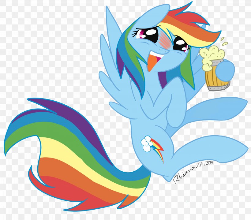 Marine Mammal Rainbow Dash Supermarine Spitfire Clip Art, PNG, 4614x4050px, Marine Mammal, Art, Artwork, Cartoon, Fictional Character Download Free