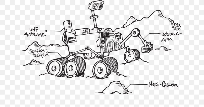 Mars Rover Sketch, PNG, 640x430px, Mars Rover, Animal, Art, Artwork, Auto Part Download Free