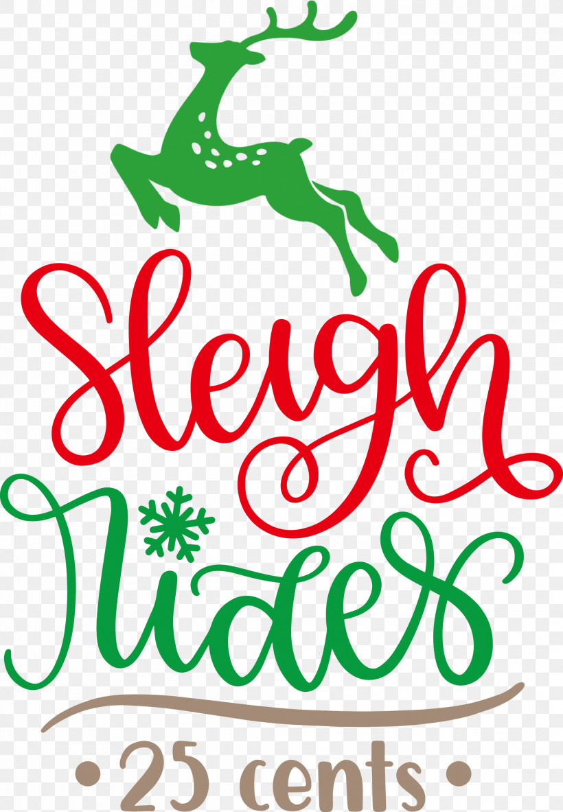 Sleigh Rides Deer Reindeer, PNG, 2079x3000px, Deer, Christmas, Flower, Leaf, Line Download Free