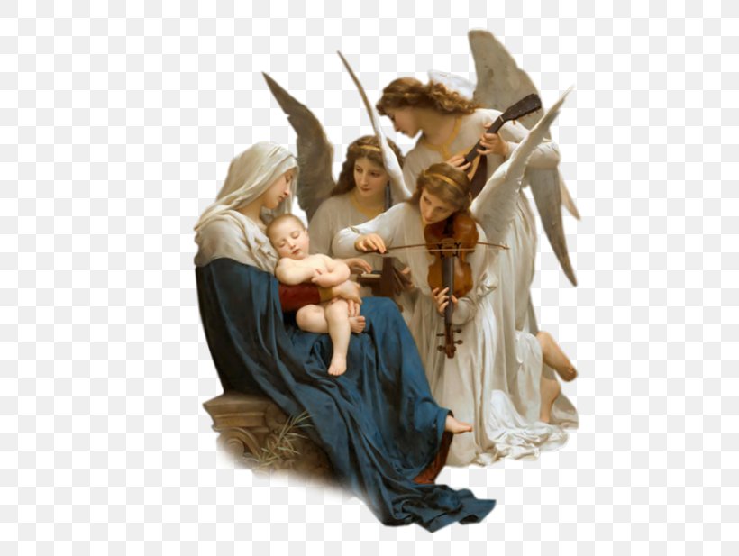 The Virgin With Angels Song Of The Angels Breton Brother And Sister William Bouguereau, 1825-1905 Painter, PNG, 483x617px, Virgin With Angels, Angel, Art, Art History, Artist Download Free