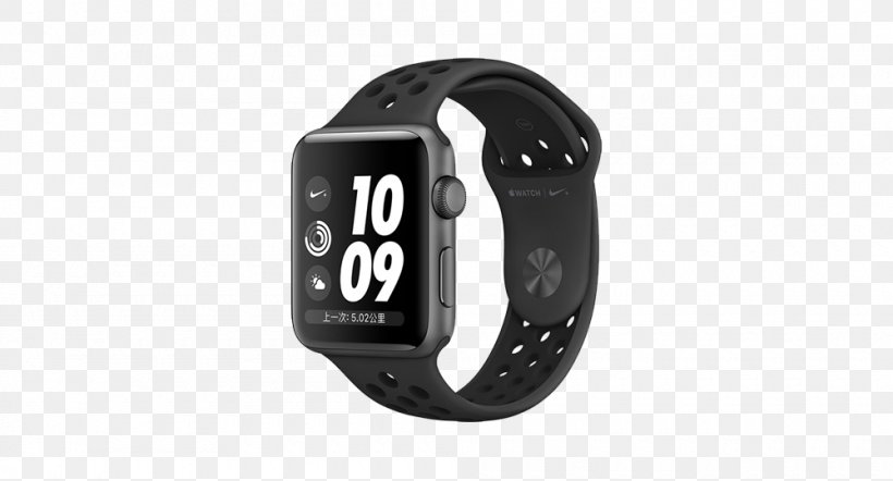 Apple Watch Series 3 Nike+, PNG, 1000x540px, Nike, Apple, Apple Watch, Apple Watch Series 2, Apple Watch Series 3 Download Free