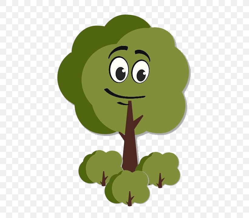 Clip Art Cartoon Shrub Tree, PNG, 540x718px, Cartoon, Animated Cartoon, Animation, Broccoli, Cruciferous Vegetables Download Free