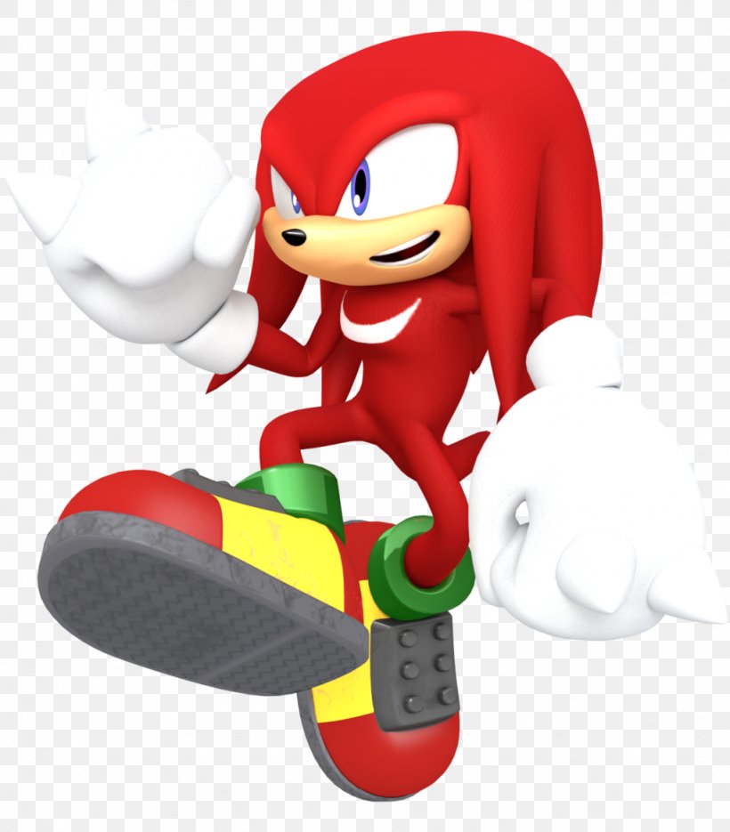 Knuckles The Echidna Sonic Jump Sonic R Animation, PNG, 1024x1168px, 3d ...