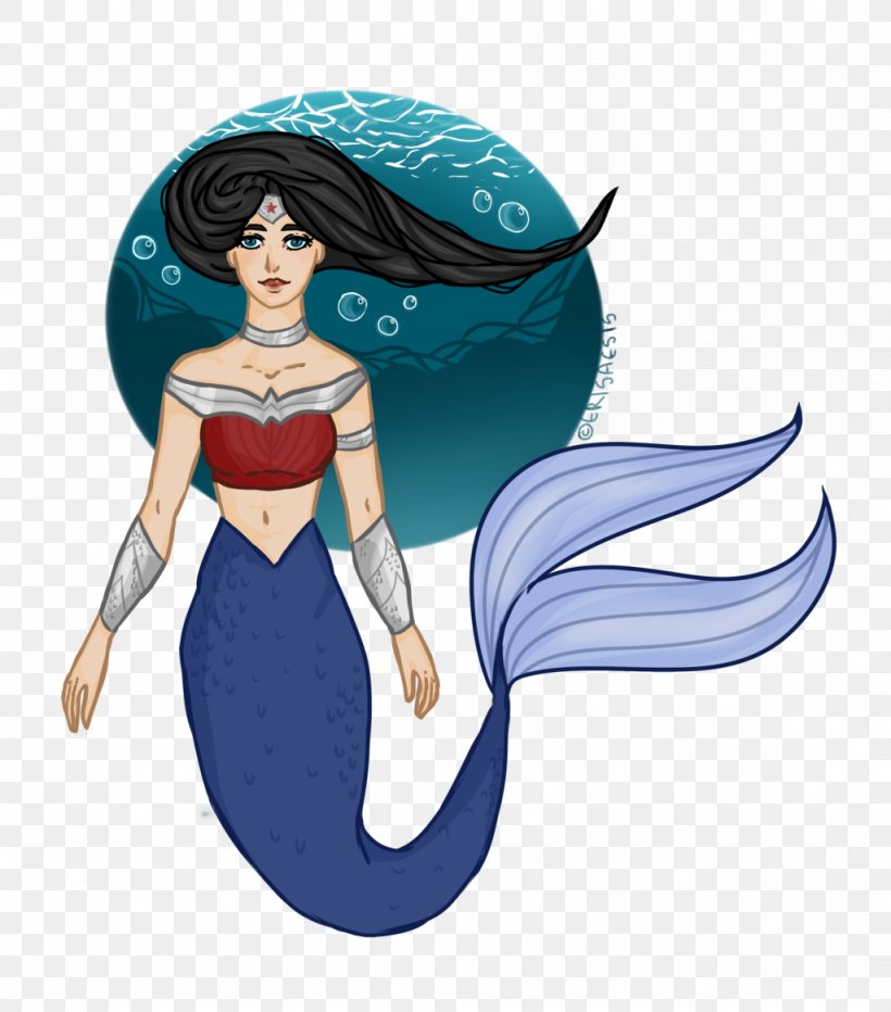 Mermaid Wonder Woman Drawing Fan Art The New 52, PNG, 1024x1164px, Mermaid, Art, Deviantart, Digital Art, Drawing Download Free