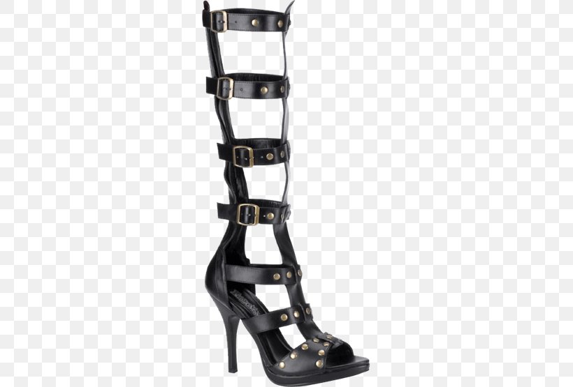 Sandal High-heeled Shoe Clothing Costume, PNG, 555x555px, Sandal, Black, Boot, Buckle, Clothing Download Free
