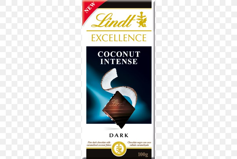 Coconut Bar Chocolate Bar Chocolate Truffle Lindt & Sprüngli Dark Chocolate, PNG, 550x550px, Coconut Bar, Brand, Chocolate, Chocolate Bar, Chocolate Truffle Download Free