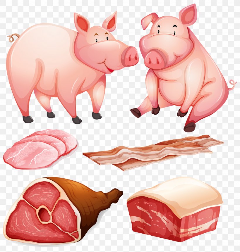 Pig Royalty-free Clip Art, PNG, 2000x2103px, Pig, Cartoon, Food, Livestock, Nose Download Free