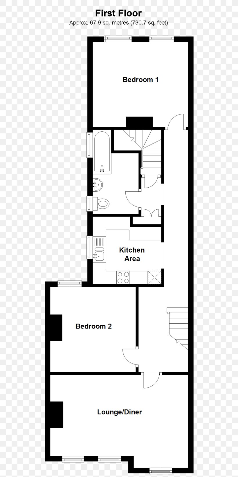 Floor Plan Line, PNG, 520x1645px, Floor Plan, Area, Black And White, Diagram, Drawing Download Free