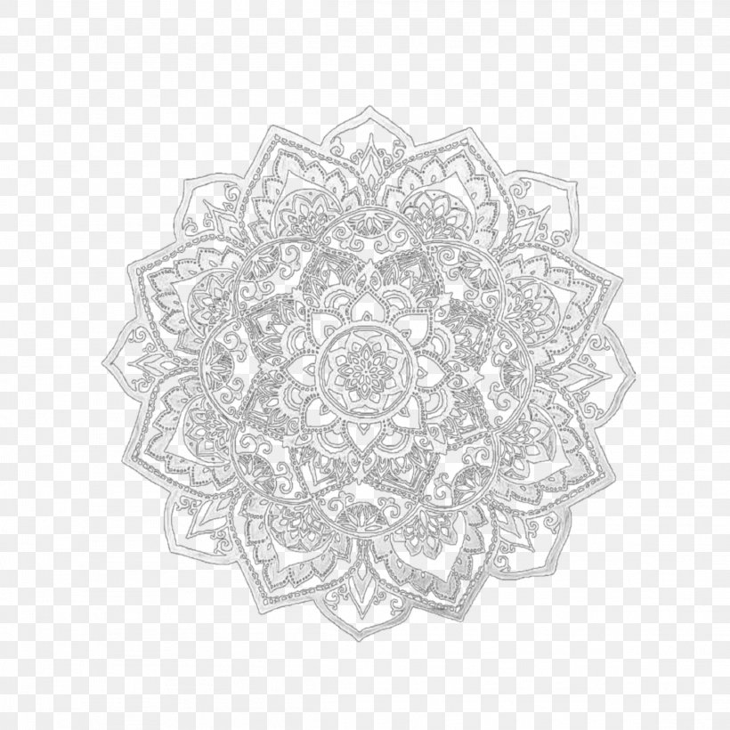 Doilies Lace Pattern Image Desktop Wallpaper, PNG, 2289x2289px, Doilies, Black And White, Crochet, Embroidery, Lace Download Free