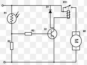 Circuit Diagram Wireless Power Transfer Electronic Circuit, PNG
