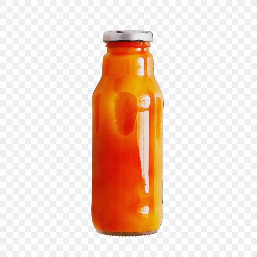 Orange Drink Water Bottle Glass Bottle Bottle Glass, PNG, 1200x1200px, Watercolor, Bottle, Glass, Glass Bottle, Orange Drink Download Free