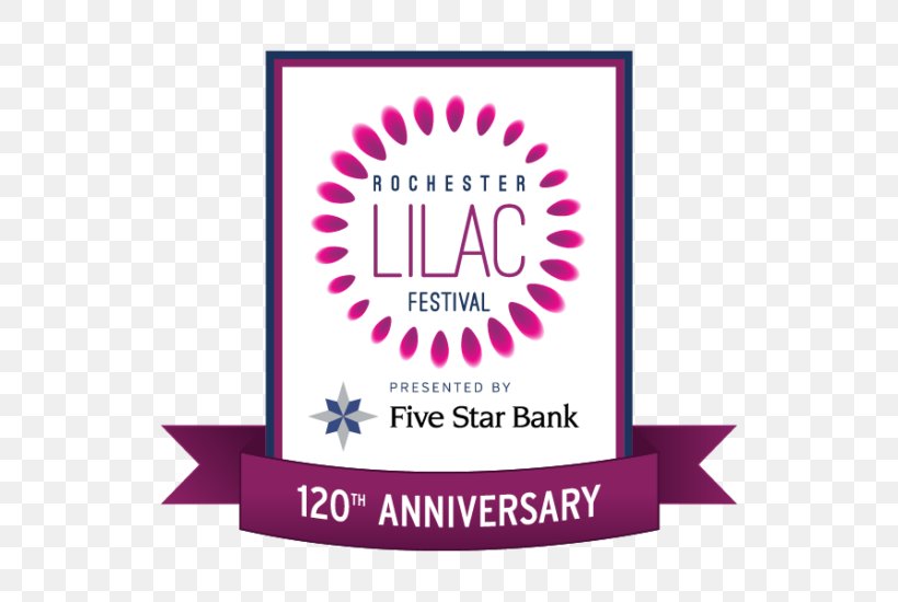 Rochester Lilac Festival Brand Logo Font, PNG, 550x550px, 2018, Rochester Lilac Festival, Area, Brand, Festival Download Free