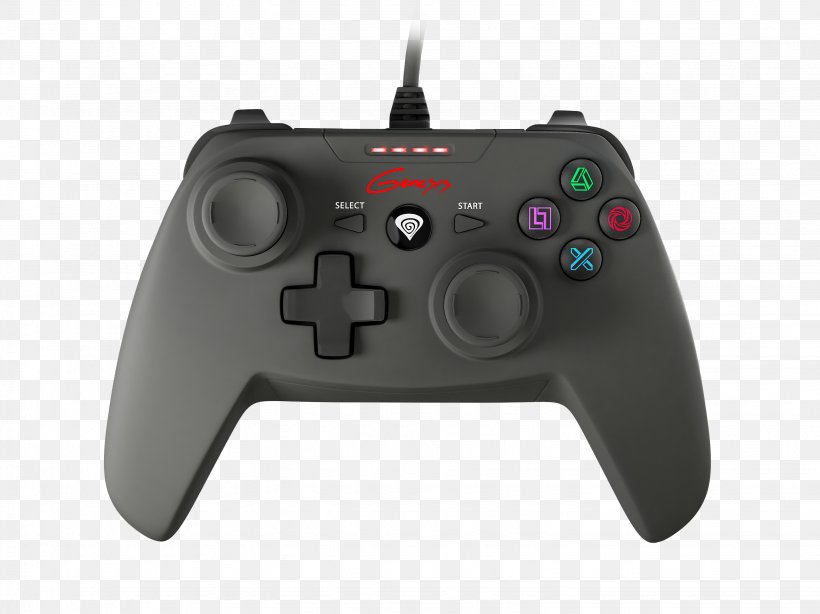 Natec Genesis NJG-0773 P58 Gamepad Pc,playstation 3 Black Joystick, PNG, 2863x2147px, Playstation, All Xbox Accessory, Controller, Directinput, Electronic Device Download Free