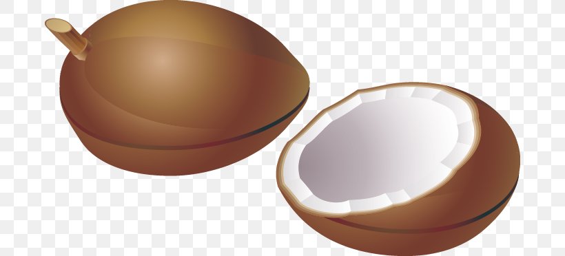 Coconut, PNG, 690x372px, Coconut, Egg, Material, Resource, Tableware Download Free