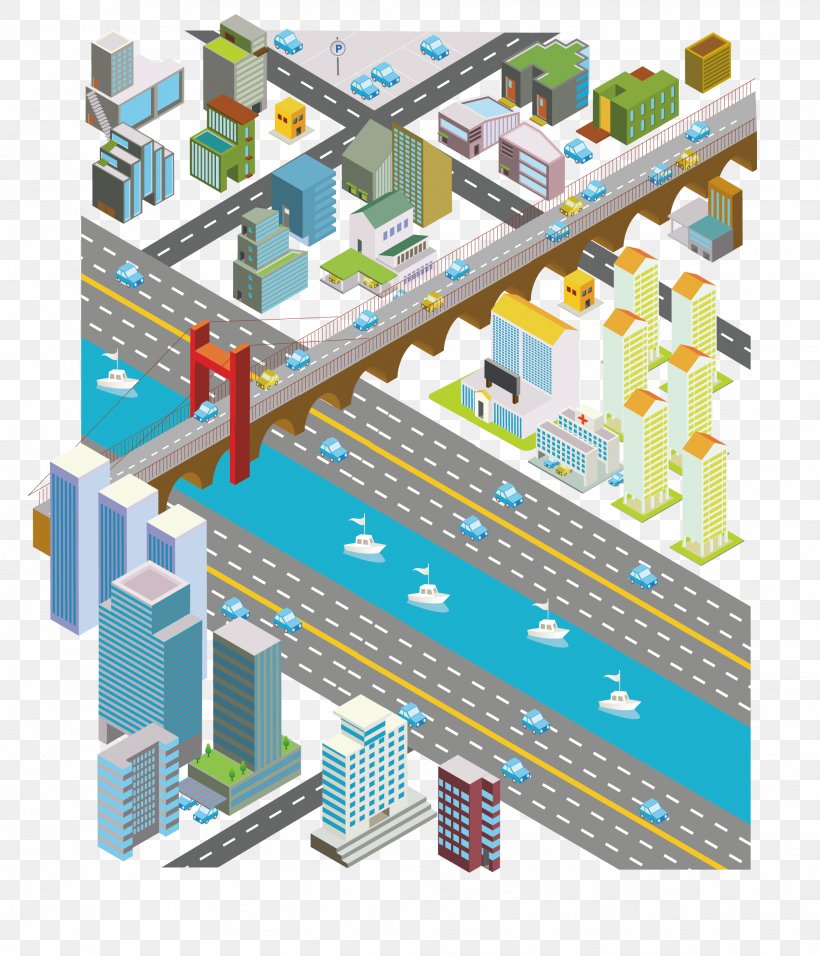 Euclidean Vector, PNG, 2069x2413px, Road, Advertising, Architecture, Bridge, Elevation Download Free