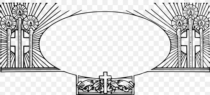 Picture Frames Christian Cross Christianity Clip Art, PNG, 2400x1090px, Picture Frames, Area, Black And White, Christian Cross, Christianity Download Free
