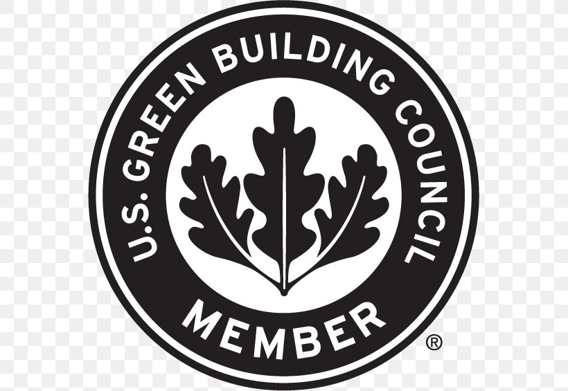 U.S. Green Building Council Leadership In Energy And Environmental Design Sustainability, PNG, 565x565px, Us Green Building Council, Area, Black And White, Brand, Building Download Free