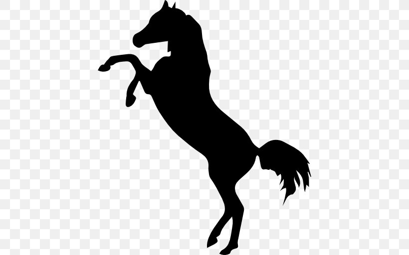 Standing Horse Clip Art, PNG, 512x512px, Horse, Bay, Black, Black And White, Carnivoran Download Free