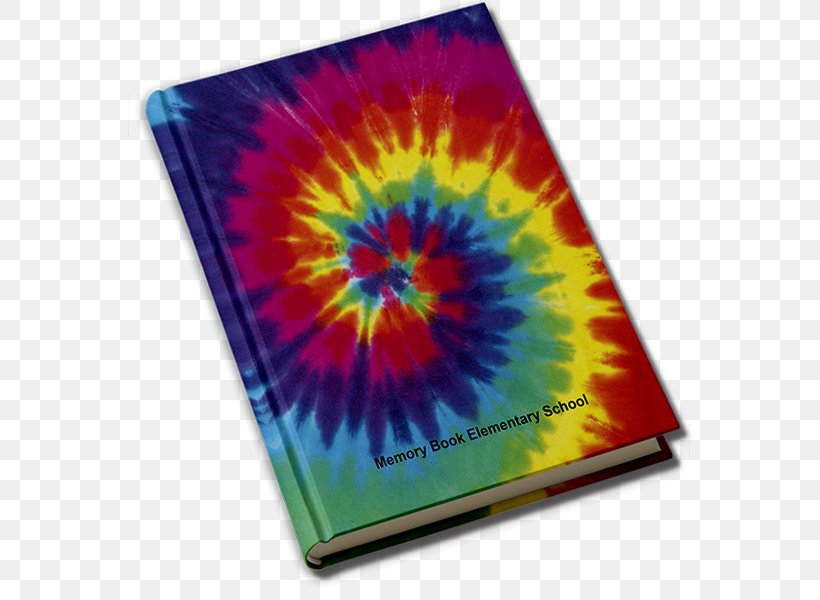 Yearbook Tie-dye Book Cover National Secondary School, PNG, 600x600px, Yearbook, Book, Book Cover, Dye, Elementary School Download Free