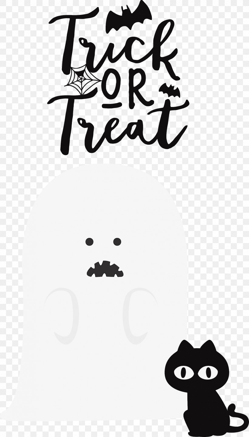 Trick Or Treat Trick-or-treating Halloween, PNG, 1709x2999px, Trick Or Treat, Black, Black And White, Cartoon, Character Download Free