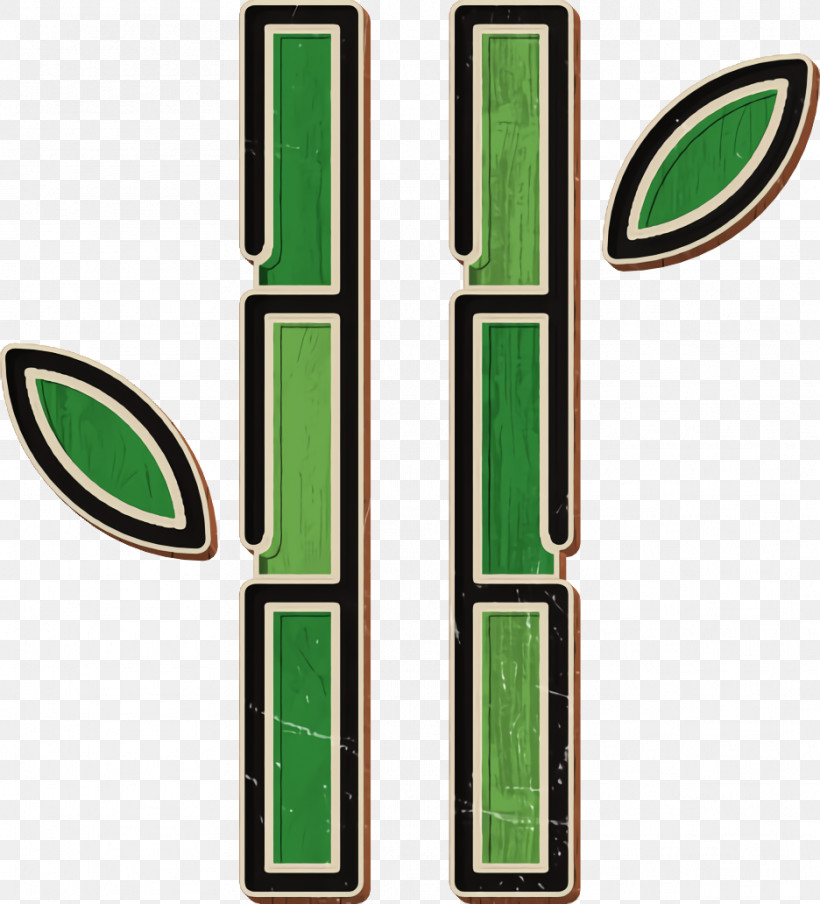 Japanese Icon Bamboo Icon, PNG, 936x1032px, Japanese Icon, Bamboo Icon, Green, Meter Download Free