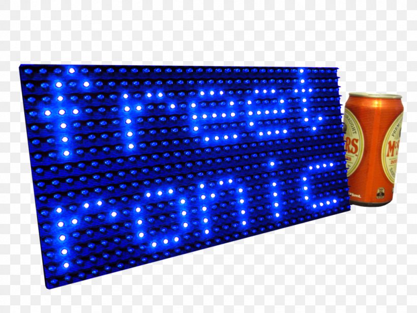 Light Display Device Dot-matrix Display Dot Matrix LED Display, PNG, 1024x768px, Light, Arduino, Atmel Avr, Blue, Brightness Download Free