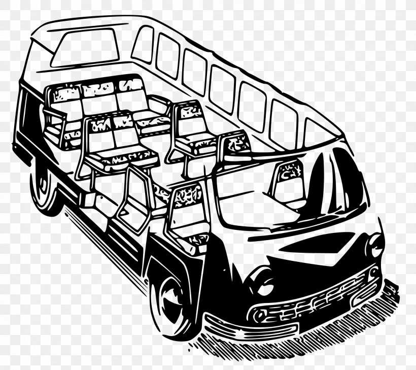 Minivan Car, PNG, 2400x2136px, Van, Automotive Design, Automotive Exterior, Black And White, Brand Download Free
