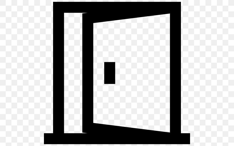 Door Furniture Bookcase Folding Door, PNG, 512x512px, Door, Area, Barn, Black, Black And White Download Free