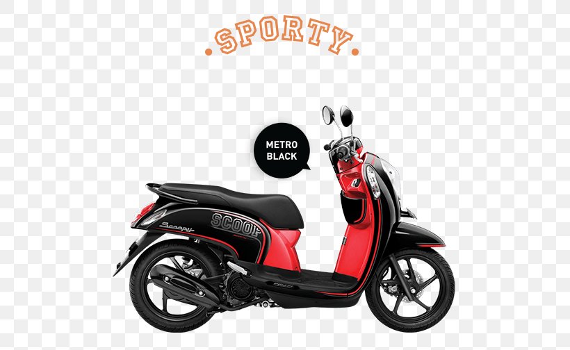 Honda Scoopy Motorcycle Honda Vario Honda Beat, PNG, 515x504px, 2016, Honda, Automotive Design, Black, Car Download Free