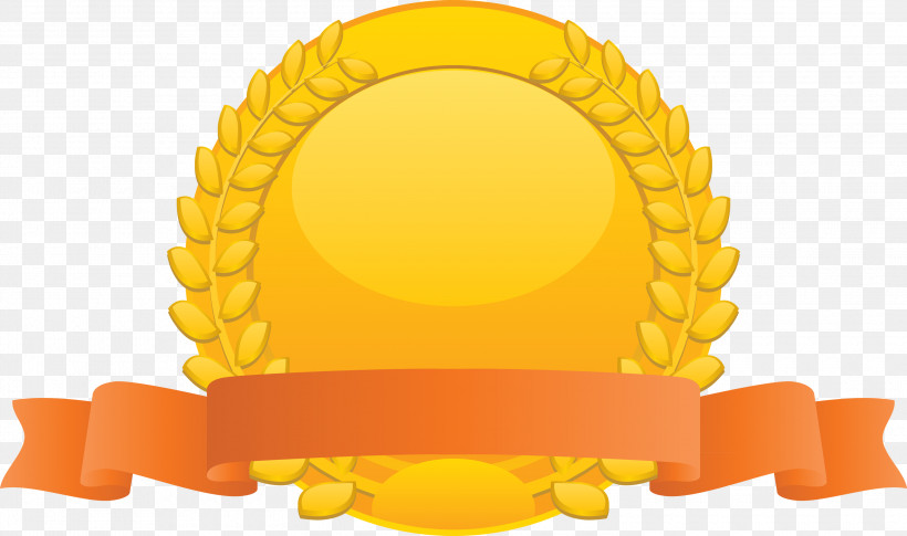 Award Badge, PNG, 3000x1777px, Award Badge, Aqua, Badge, Gold, Green Download Free