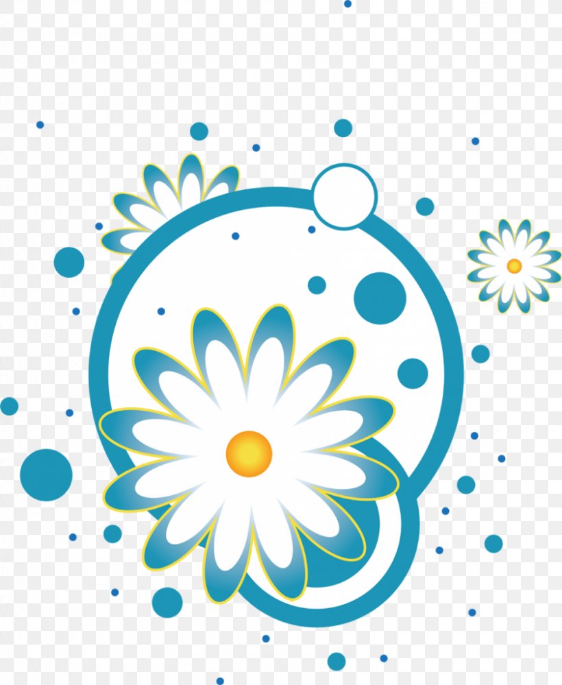 Floral Design Flower Vector Graphics Illustration, PNG, 840x1024px, Flower, Aqua, Art, Blue, Camomile Download Free