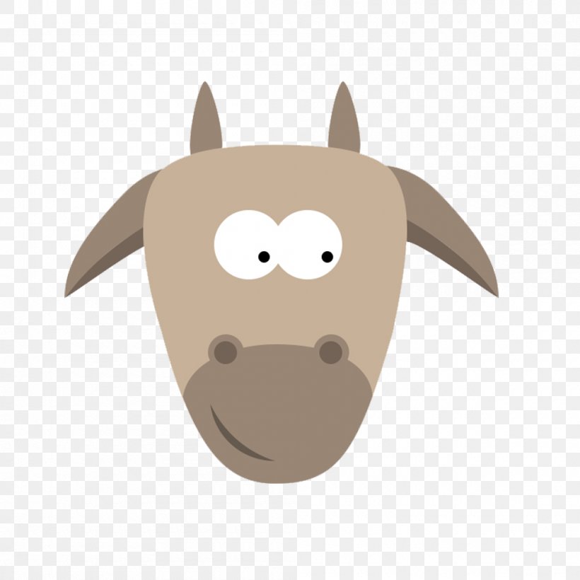 Goat Cartoon Animal, PNG, 1000x1000px, Goat, Animal, Canidae, Carnivoran, Cartoon Download Free