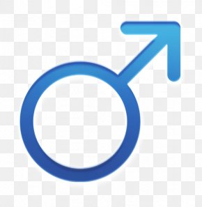Logo Electric Blue - Mars Icon Science Icon Male Icon PNG