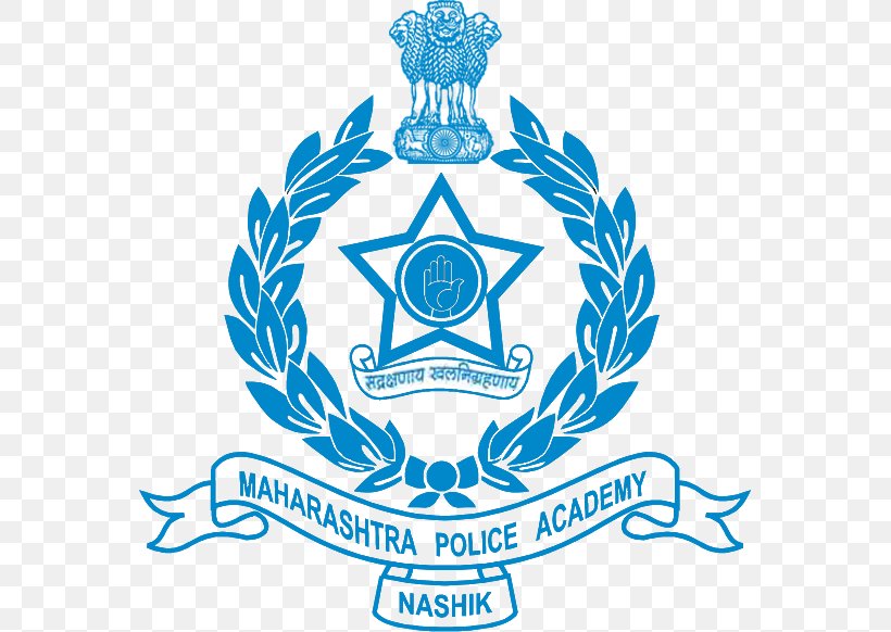 Mumbai Maharashtra Police Rudra Indian Career Academy Sub-inspector, PNG, 563x582px, Mumbai, Area, Artwork, Badge, Brand Download Free