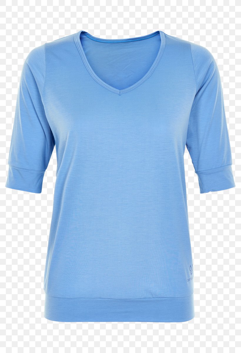 T-shirt Sleeve Top Jumper, PNG, 800x1200px, Tshirt, Active Shirt, Azure, Blue, Cashmere Wool Download Free