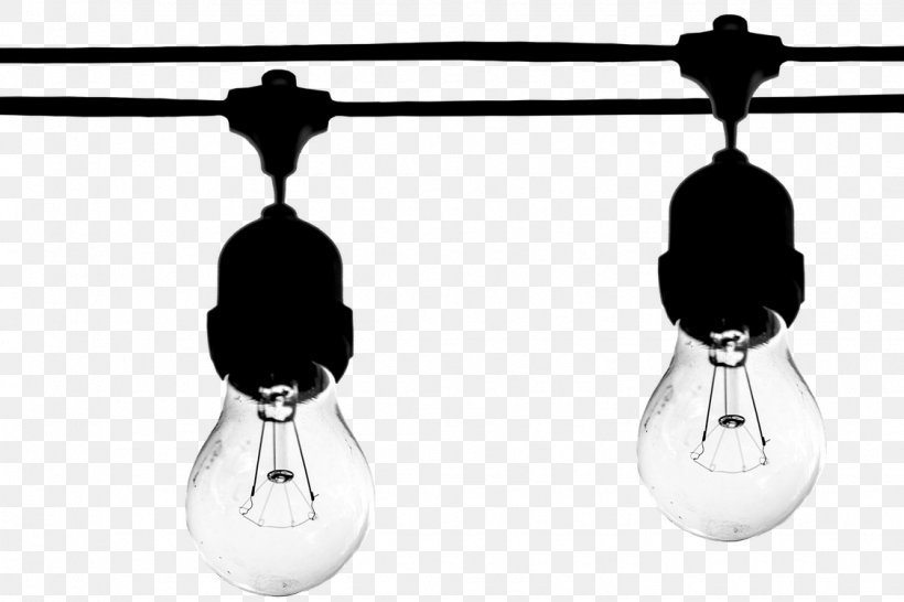 Incandescent Light Bulb, PNG, 1125x750px, Light, Black, Black And White, Ceiling Fixture, Electricity Download Free