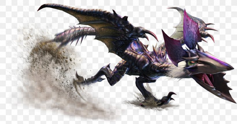 Monster Hunter XX Dragon Monster Hunter: World Monster Hunter 4, PNG, 872x459px, Monster Hunter Xx, Bestiary, Dragon, Fictional Character, Game Download Free