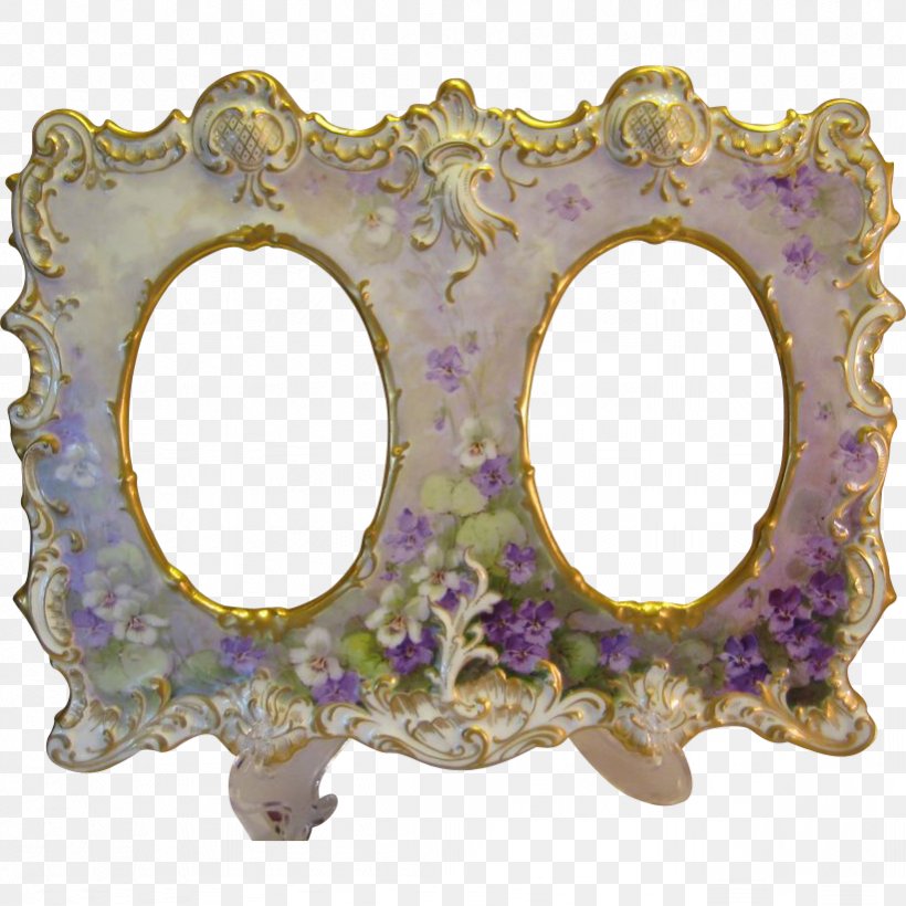 Picture Frames Limoges Antique Porcelain, PNG, 821x821px, Picture Frames, African Violets, Antique, Chest Of Drawers, Lilac Download Free