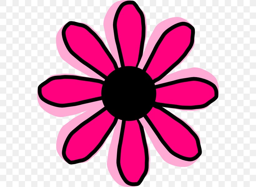 Pink Flowers Purple Clip Art, PNG, 582x599px, Flower, Color, Flora, Flowering Plant, Free Content Download Free