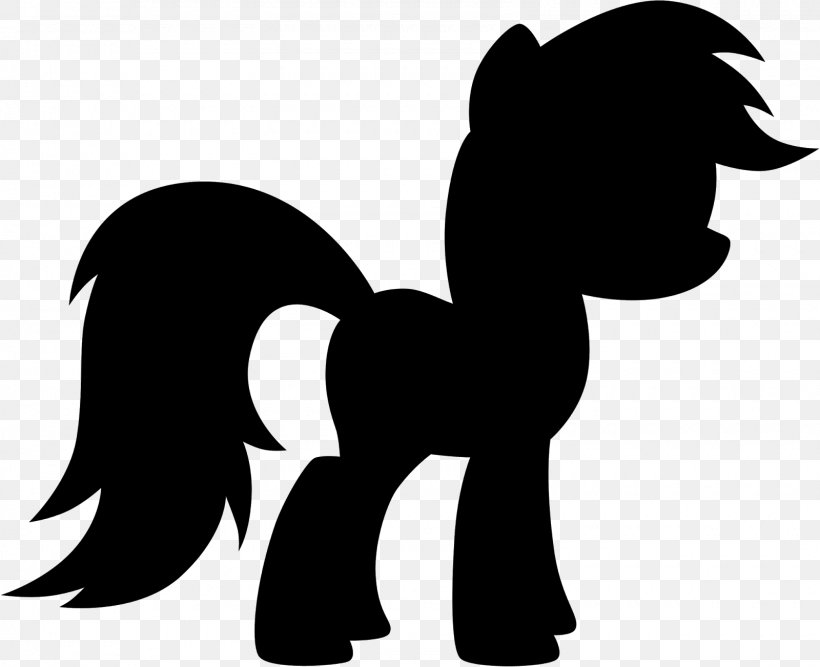 Pony Pinkie Pie Rainbow Dash Rarity Silhouette, PNG, 1600x1302px, Pony, Black, Black And White, Carnivoran, Cat Like Mammal Download Free