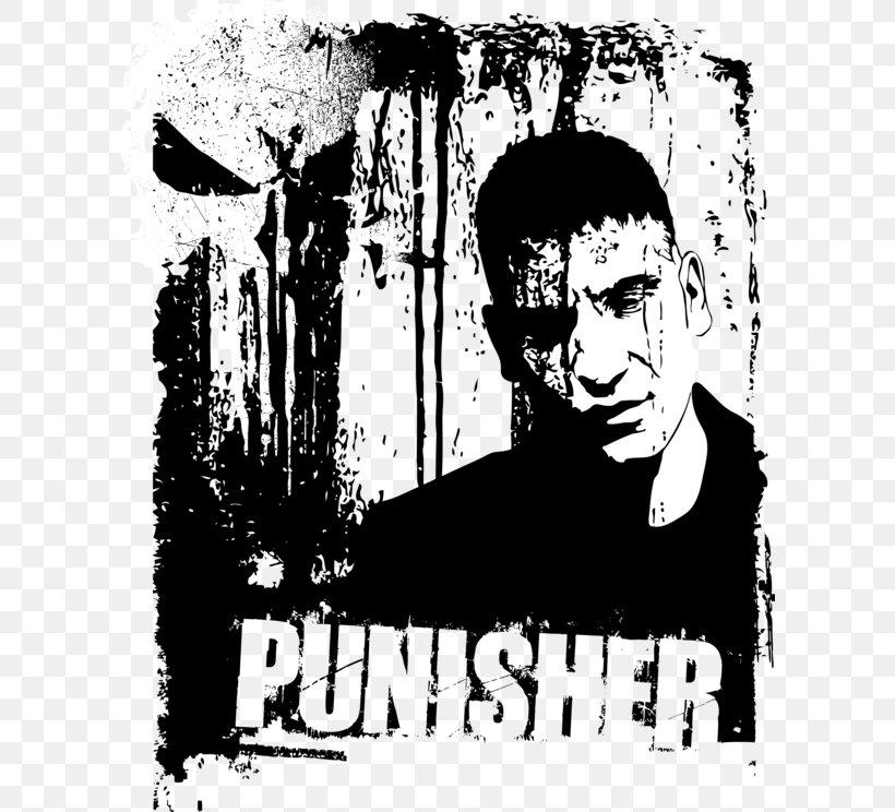 Punisher DeviantArt Digital Art Television Show, PNG, 600x744px, Punisher, Album, Album Cover, Art, Black And White Download Free