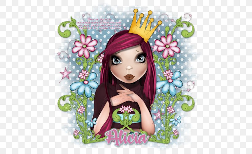 Fairy Black Hair Doll Clip Art, PNG, 500x500px, Fairy, Art, Black Hair, Brown Hair, Butterfly Download Free