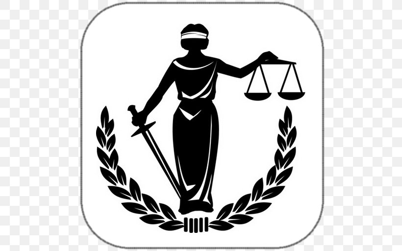 Law Society Lady Justice Law College Lawyer, PNG, 512x512px, Law, Artwork, Black And White, Civil Law, Court Download Free
