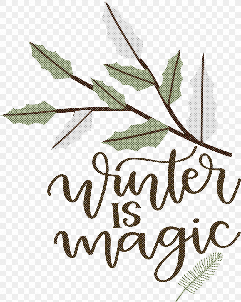 Winter Is Magic Hello Winter Winter, PNG, 2393x2999px, Winter Is Magic, Biology, Hello Winter, Leaf, Plant Stem Download Free