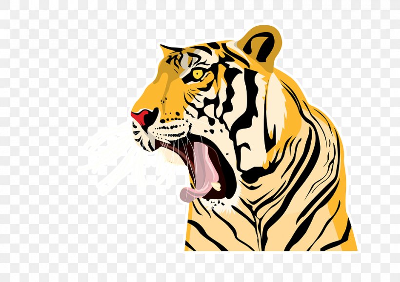 Bengal Tiger Roar Felidae Bear Animal, PNG, 960x678px, Bengal Tiger, Animal, Art, Bear, Big Cats Download Free