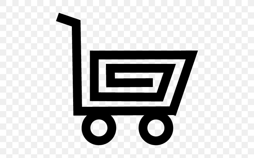 Shopping Cart Clip Art, PNG, 512x512px, Shopping Cart, Area, Black And White, Brand, Cart Download Free