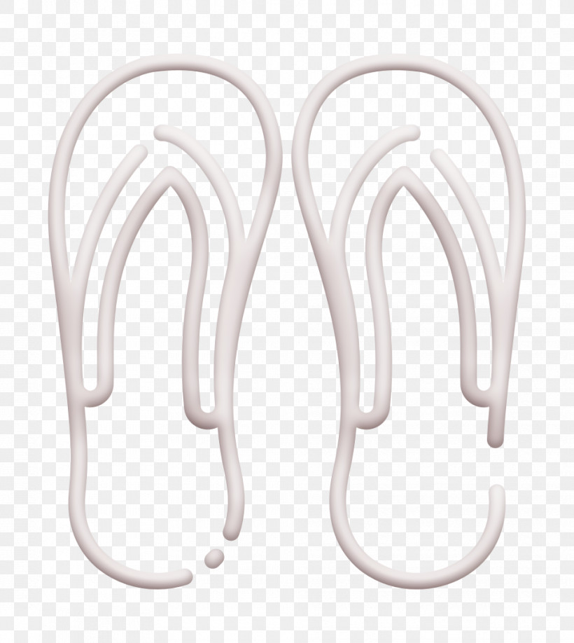 Flip Flops Icon Slippers Icon Summer Icon, PNG, 964x1080px, Flip Flops Icon, Black And White, M, Meter, Slippers Icon Download Free