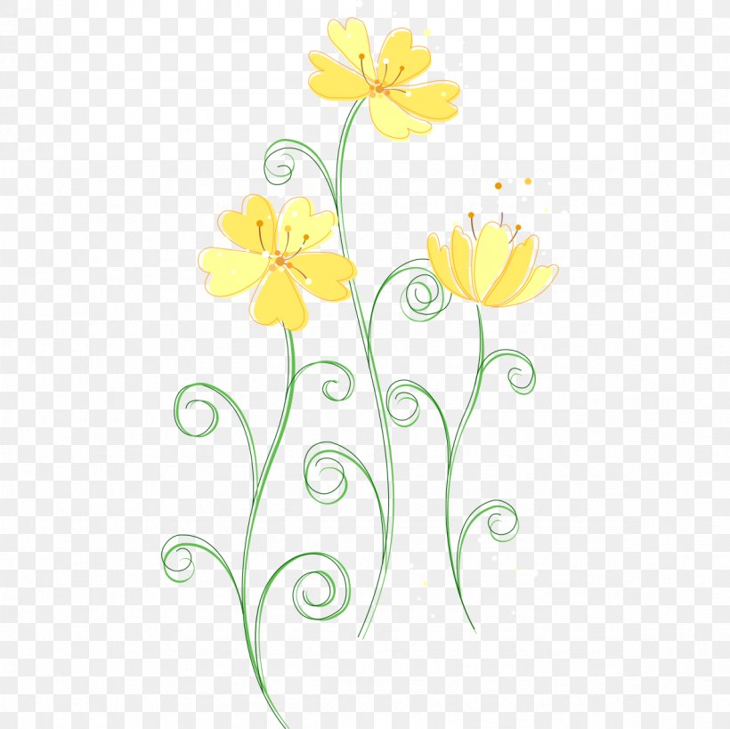 Floral Design Cut Flowers Illustration, PNG, 1181x1181px, Floral Design, Art, Cut Flowers, Daisy, Drawing Download Free