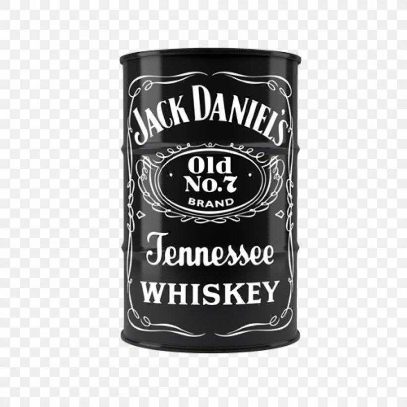Jack Daniel's Tennessee Whiskey Distilled Beverage Distillation, PNG, 1000x1000px, Whiskey, Barrel, Black And White, Bottle, Cdr Download Free